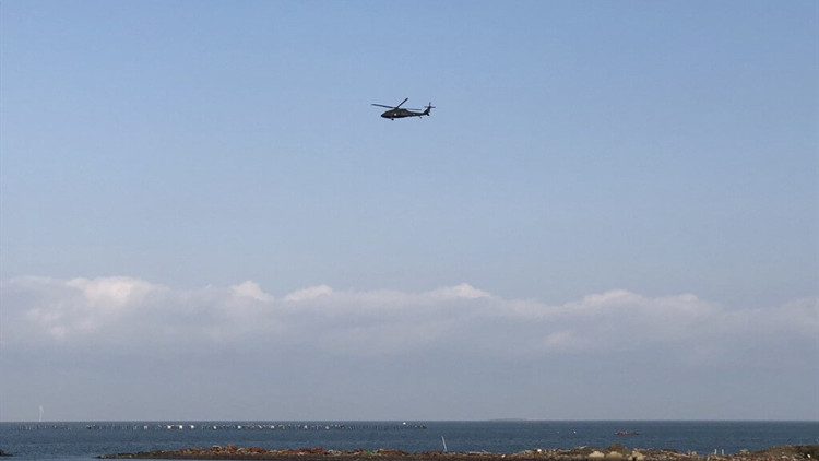 【追蹤報道】F-16V戰機本體殘骸尋獲 搜救民眾:海面下撞出大坑洞
